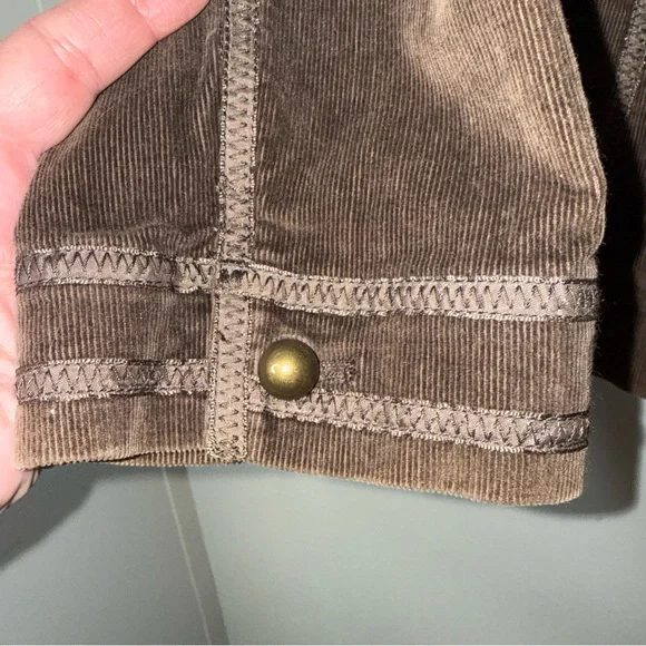 J. Jill Chocolate Brown Utility Jacket - Picture 5 of 8